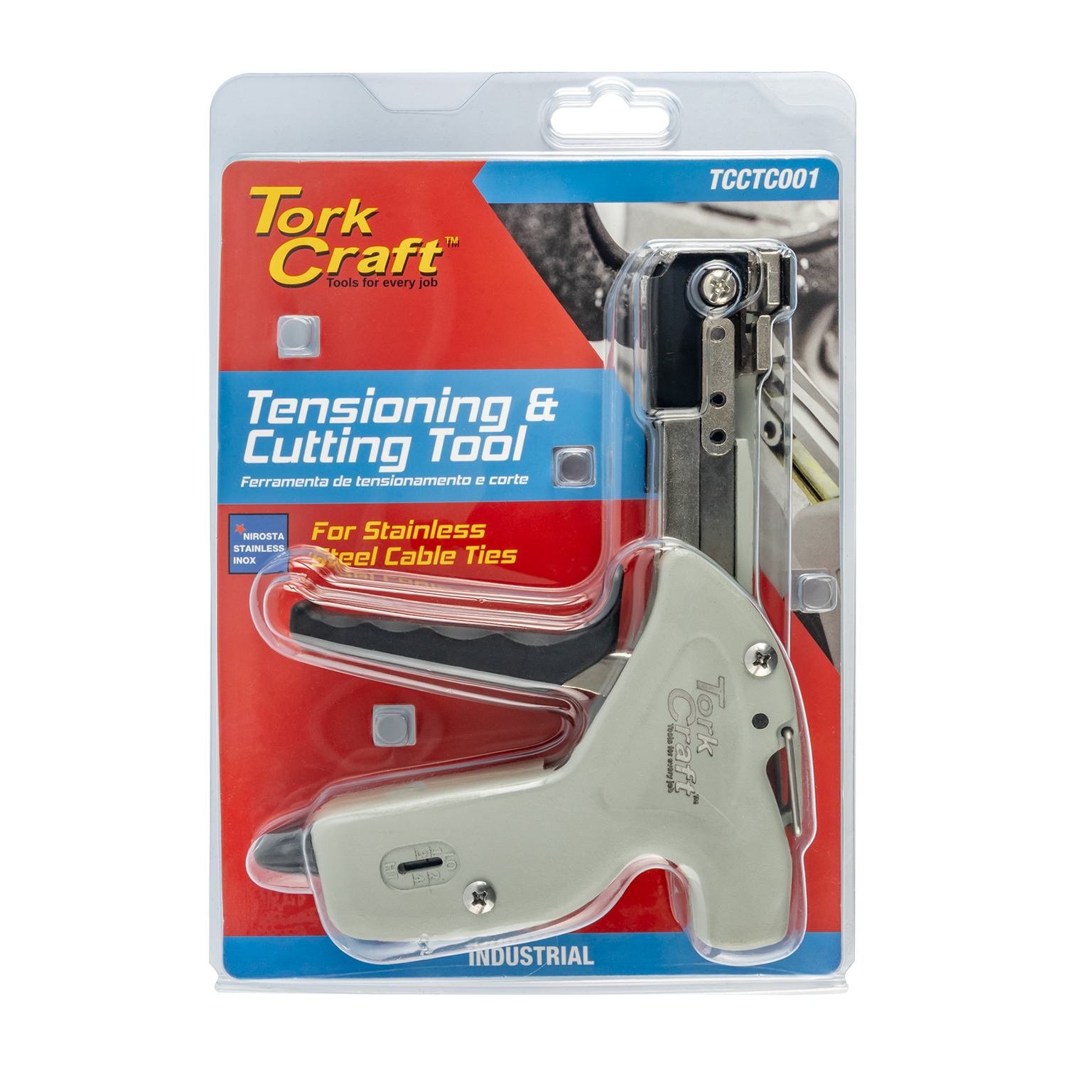 Cutter & Tensioning Tool For S/steel Cable Ties