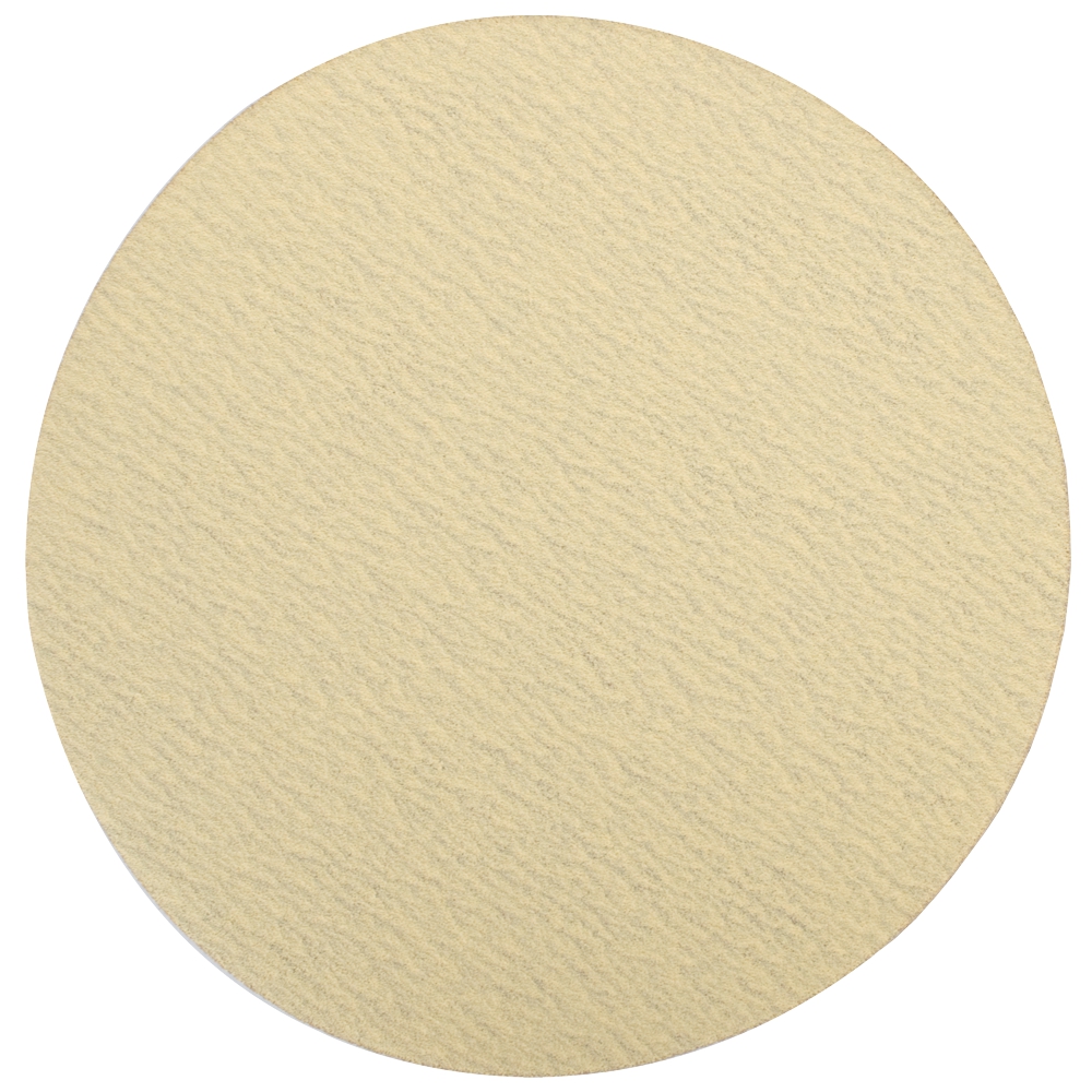Gold Disc (50 Pieces) 320 Grit 150mm Without Hole Hook And Loop
