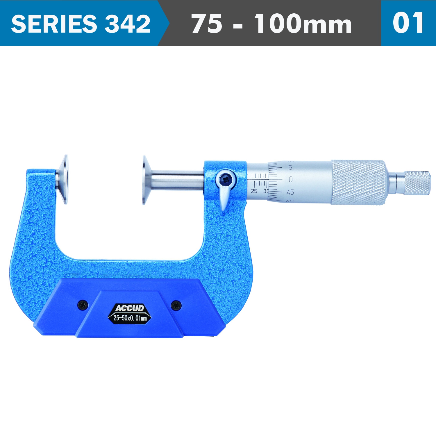 Non Rotating Spindle Disk Micrometer 75-