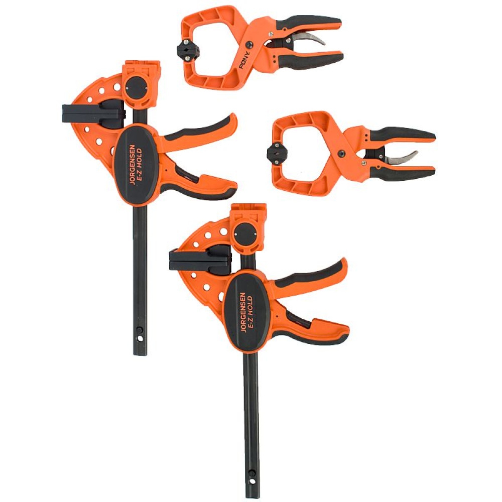 Pony Jorgensen 4pc Clamp Set 2 X 6' 150mm