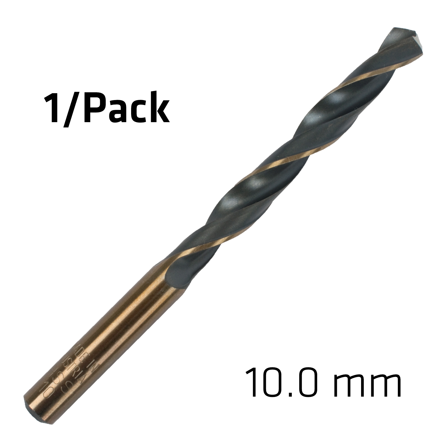 Hss Sprint Master 10.0mm X1 Sleeved Din338 Alpen Drill Bit