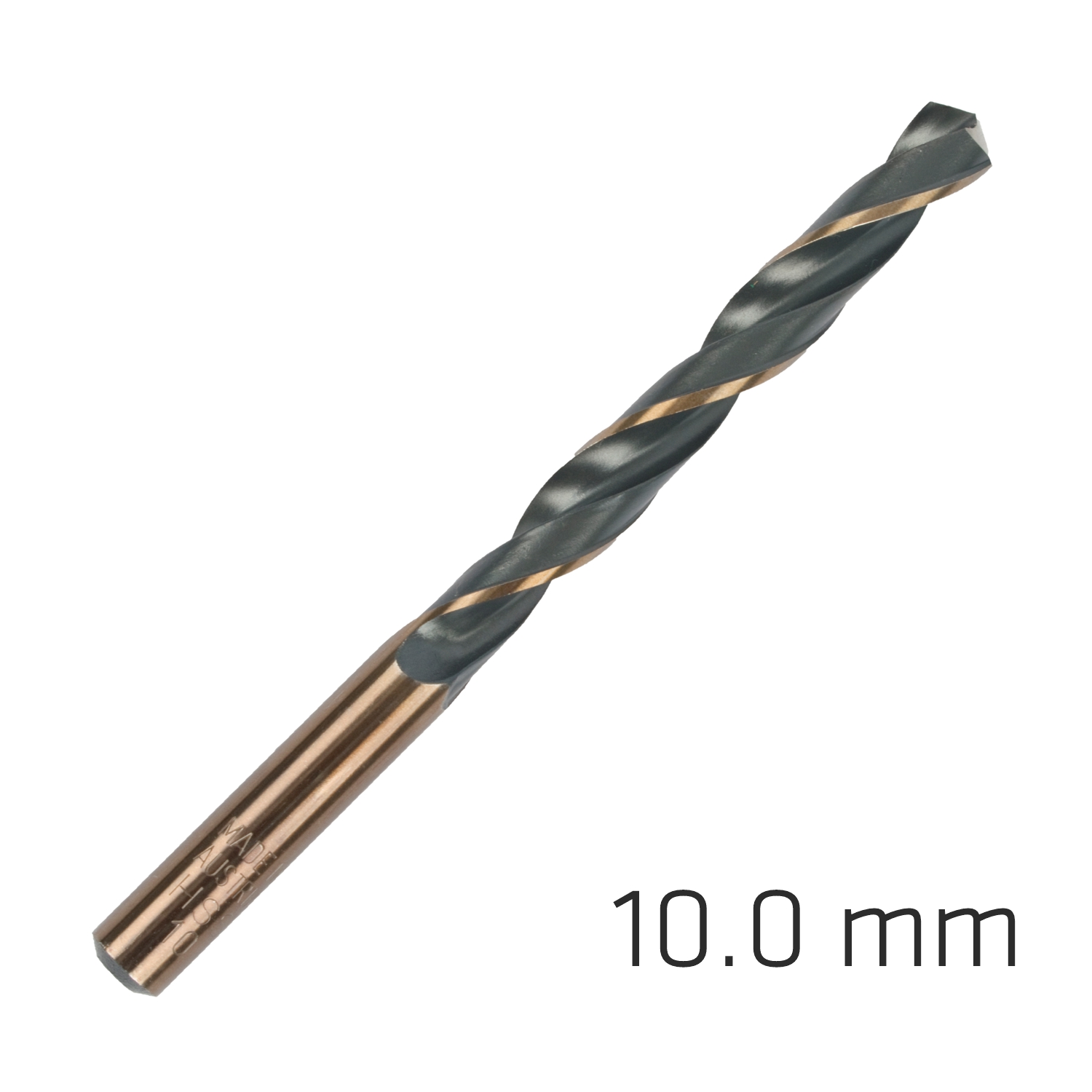 Hss Sprint Master 10.0mm 10-pack Hang Tag Din 338 Alpen Drill Bits