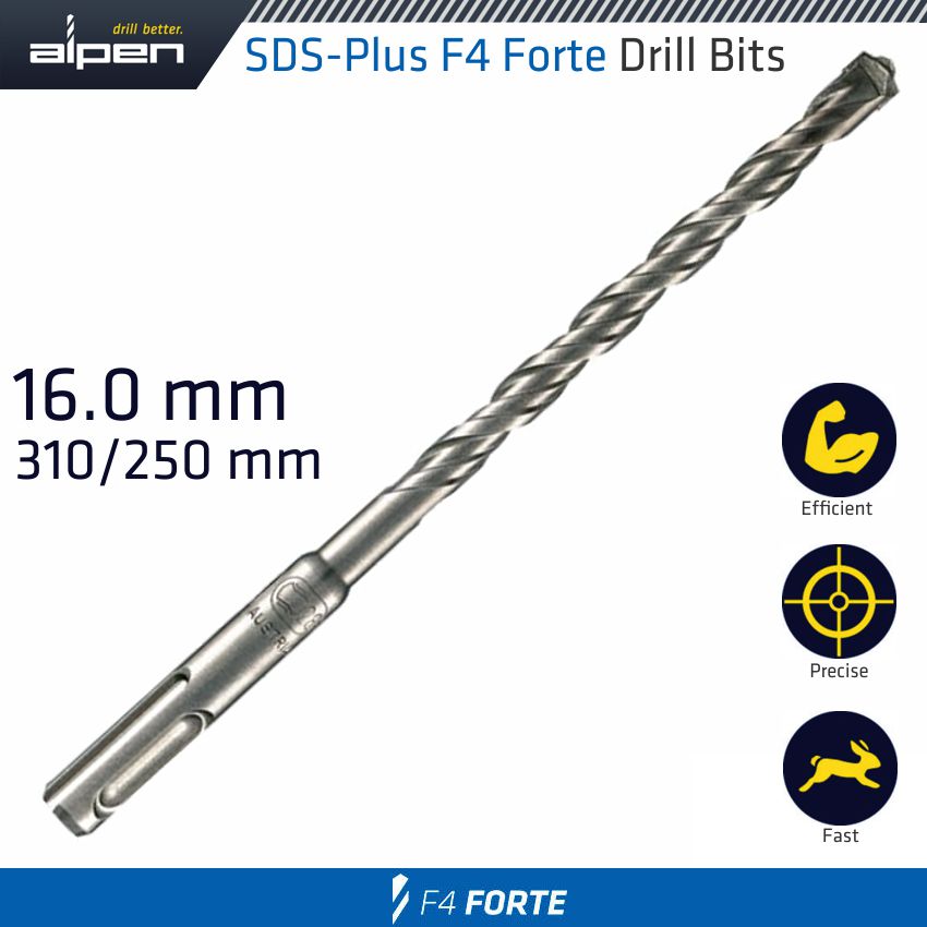 Sds Plus Bit 310 X 250mm 16mm Bulk