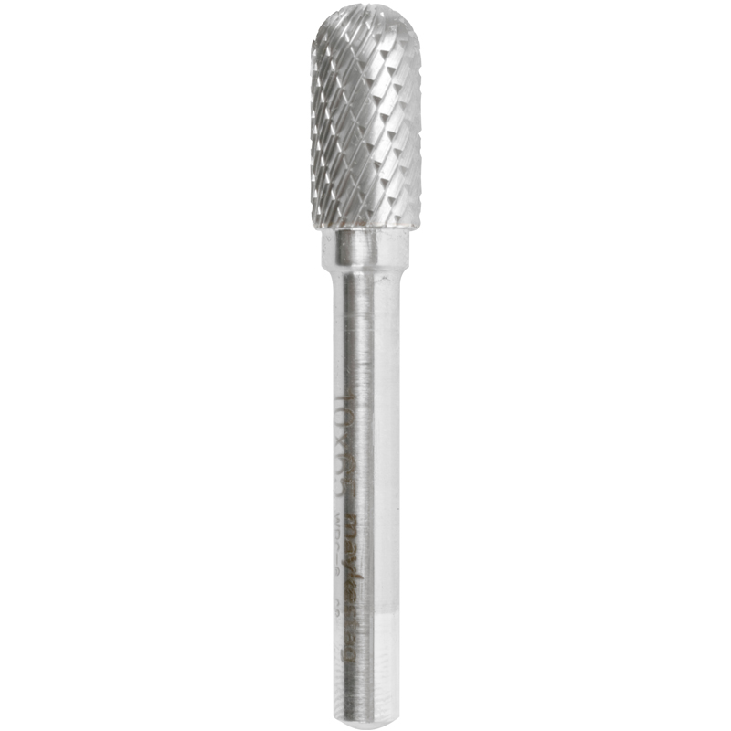 Tc Rotary Burr 10mm Ball Nose For Hard Metals