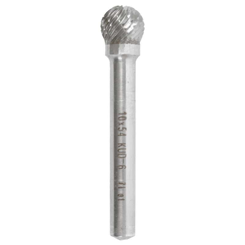 Tc Rotary Burr 10mm Spherical For Hard Metals