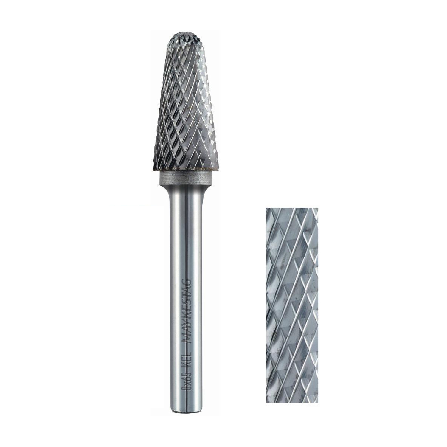 Tc Rotary Burr 12x70 Cut 6mm Shank
