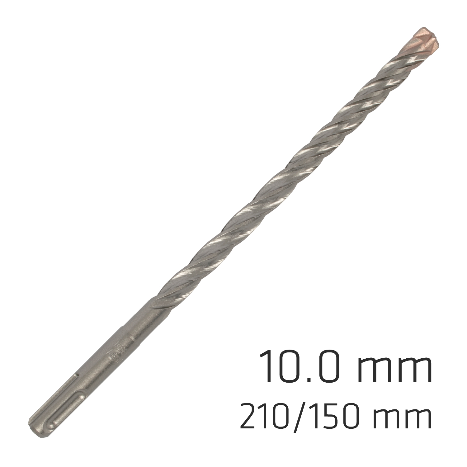 Force X 10.0 X 210/150 Sds-plus Rebar Drill Bit X4 Cutting Edges