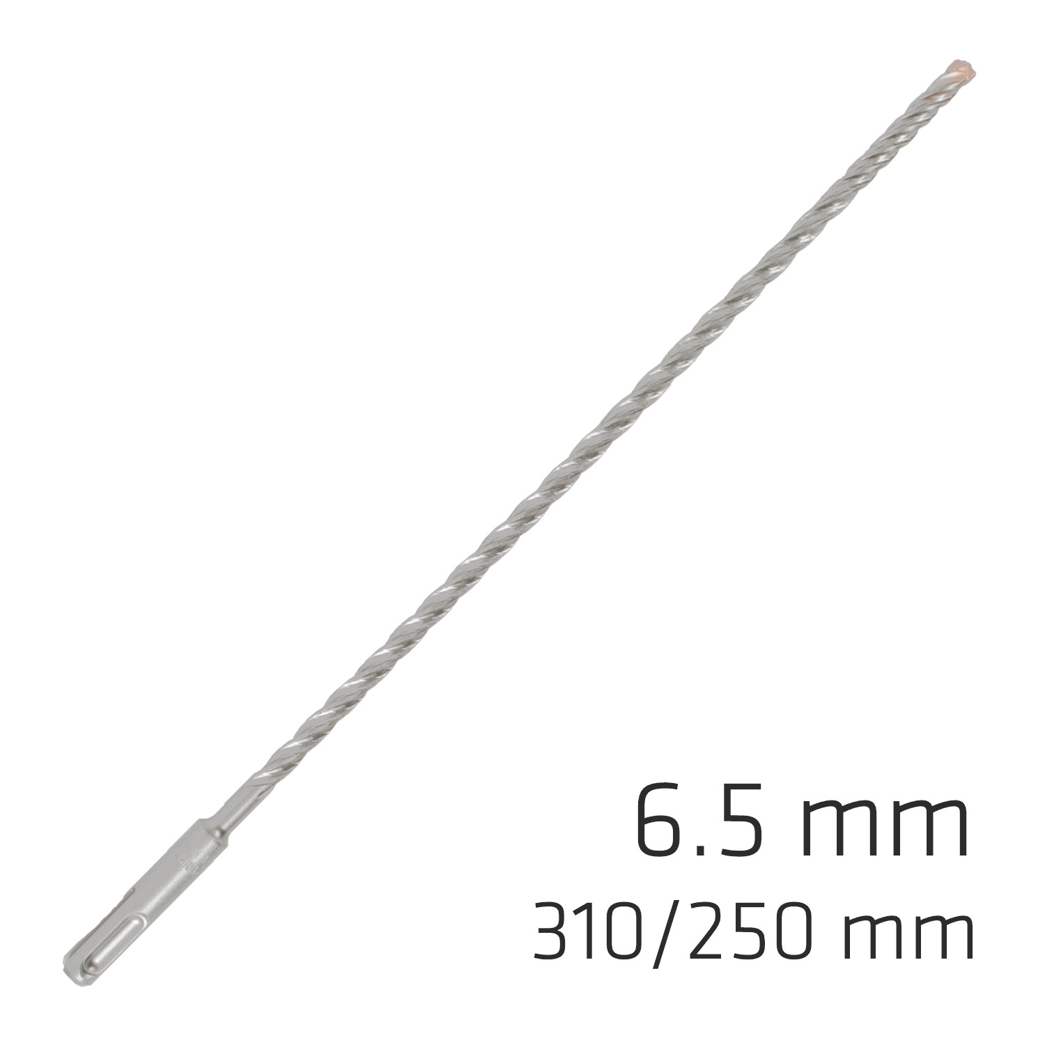 Force X 6.5 X 310/250 Sds-plus Rebar Drill Bit X4 Cutting Edges