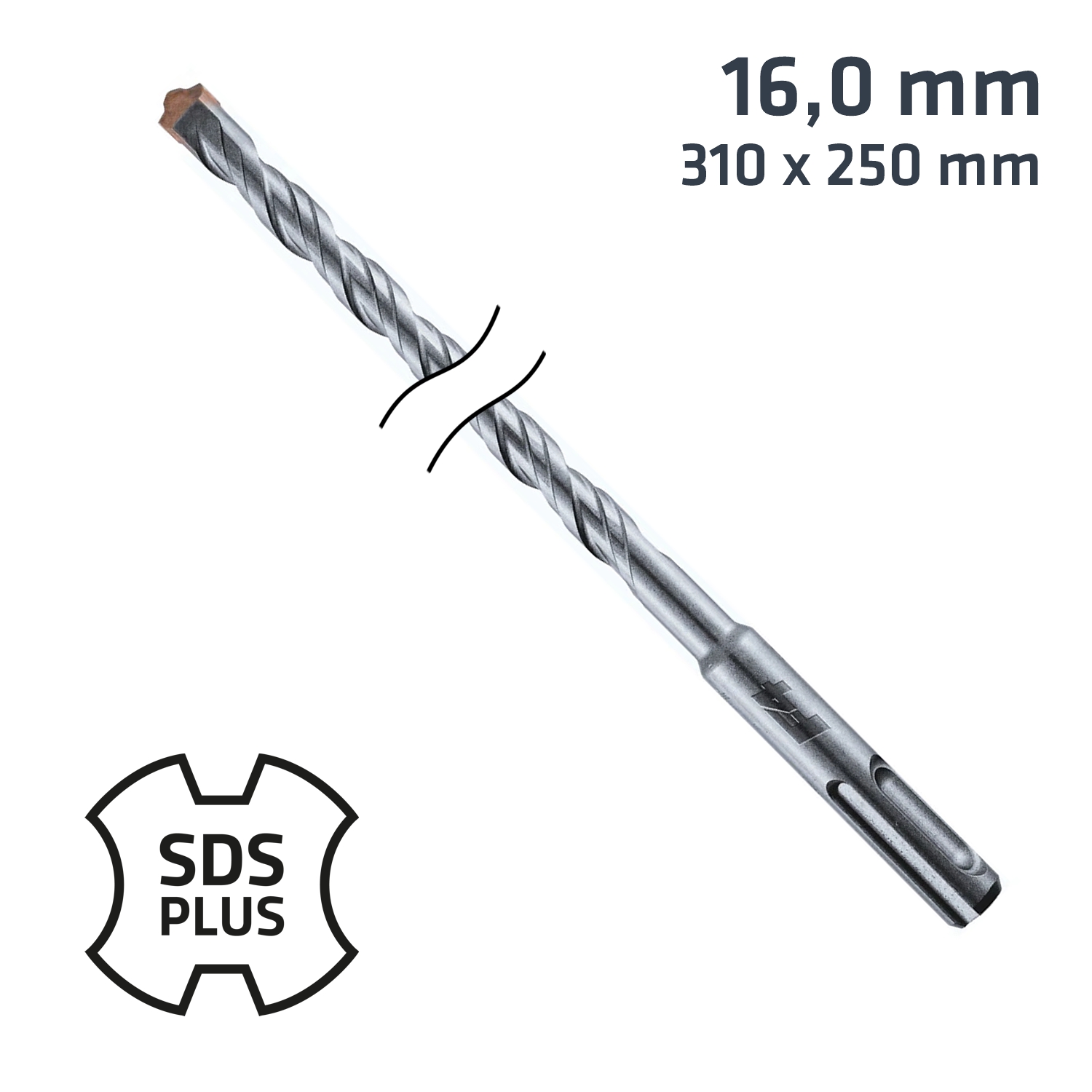 Sds Plus Drill Bit 310 X 250 16.0mm