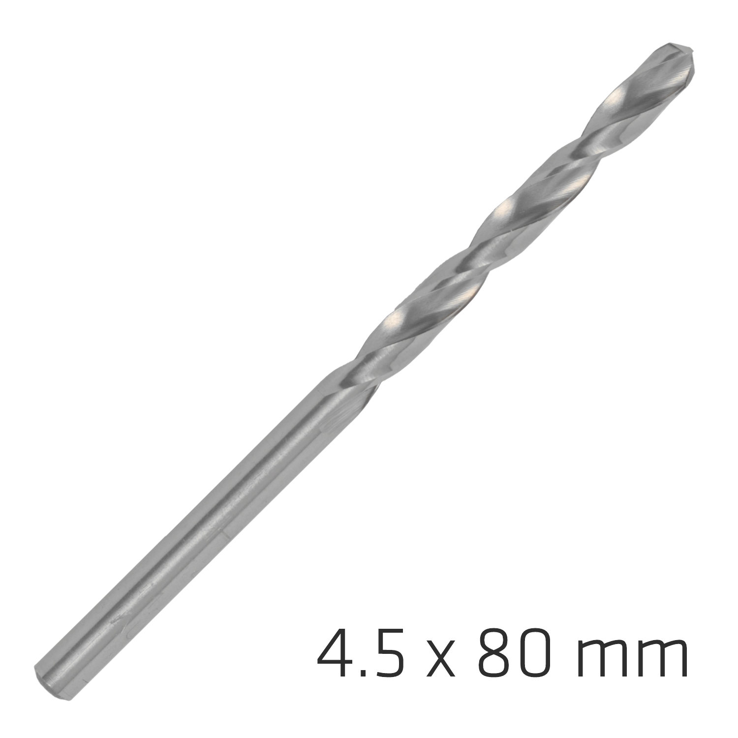 Alpen Pro Hss 4.5mm Drill Din 338 Rn 135 Split Point Plastic Wallet (