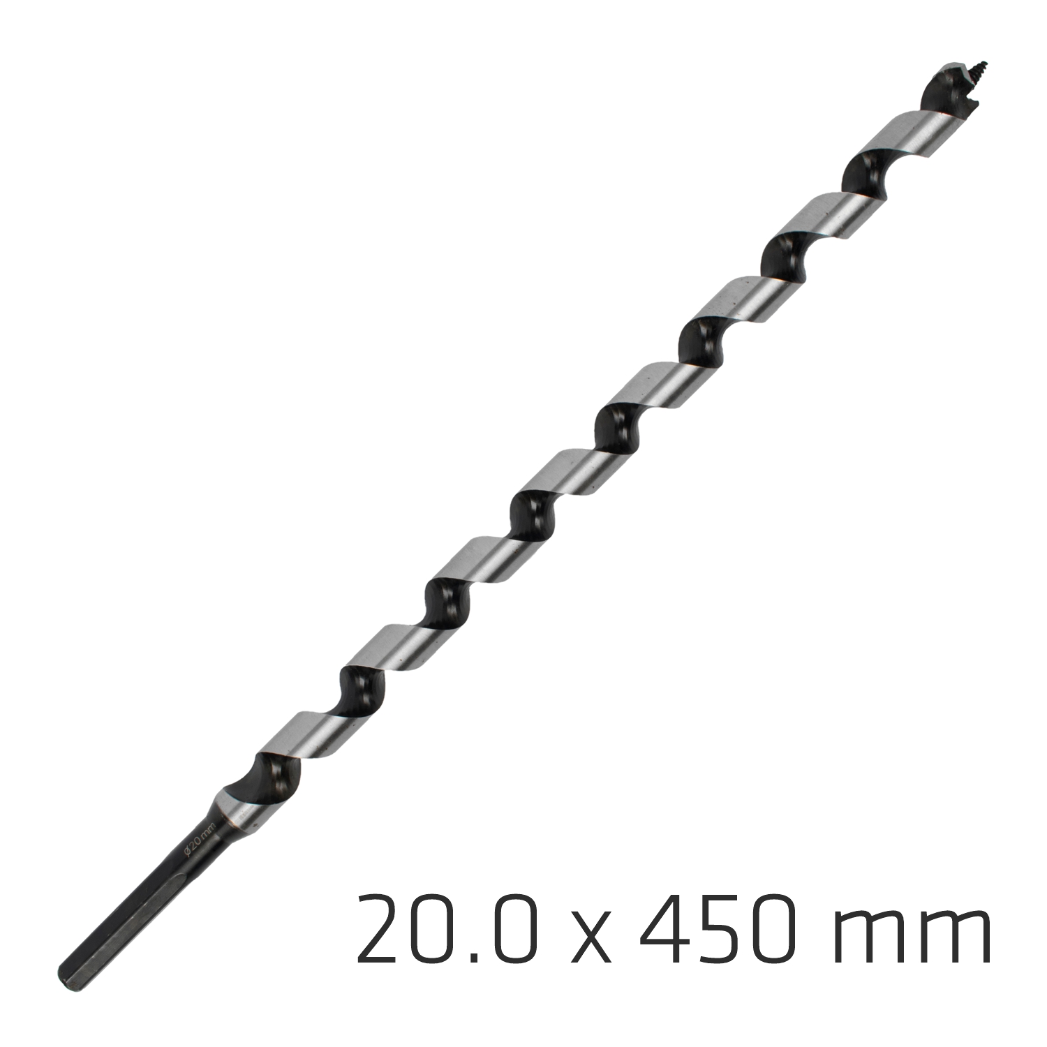 Wood Auger Drill Bit 20 X 450mm