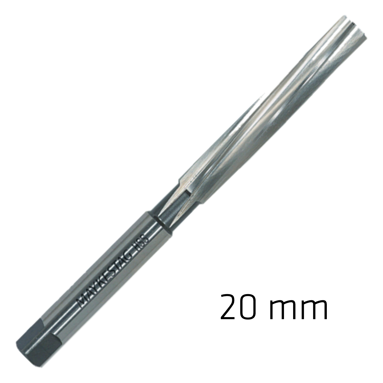 Hss Hand Reamer H7.z8 20mm Din 212