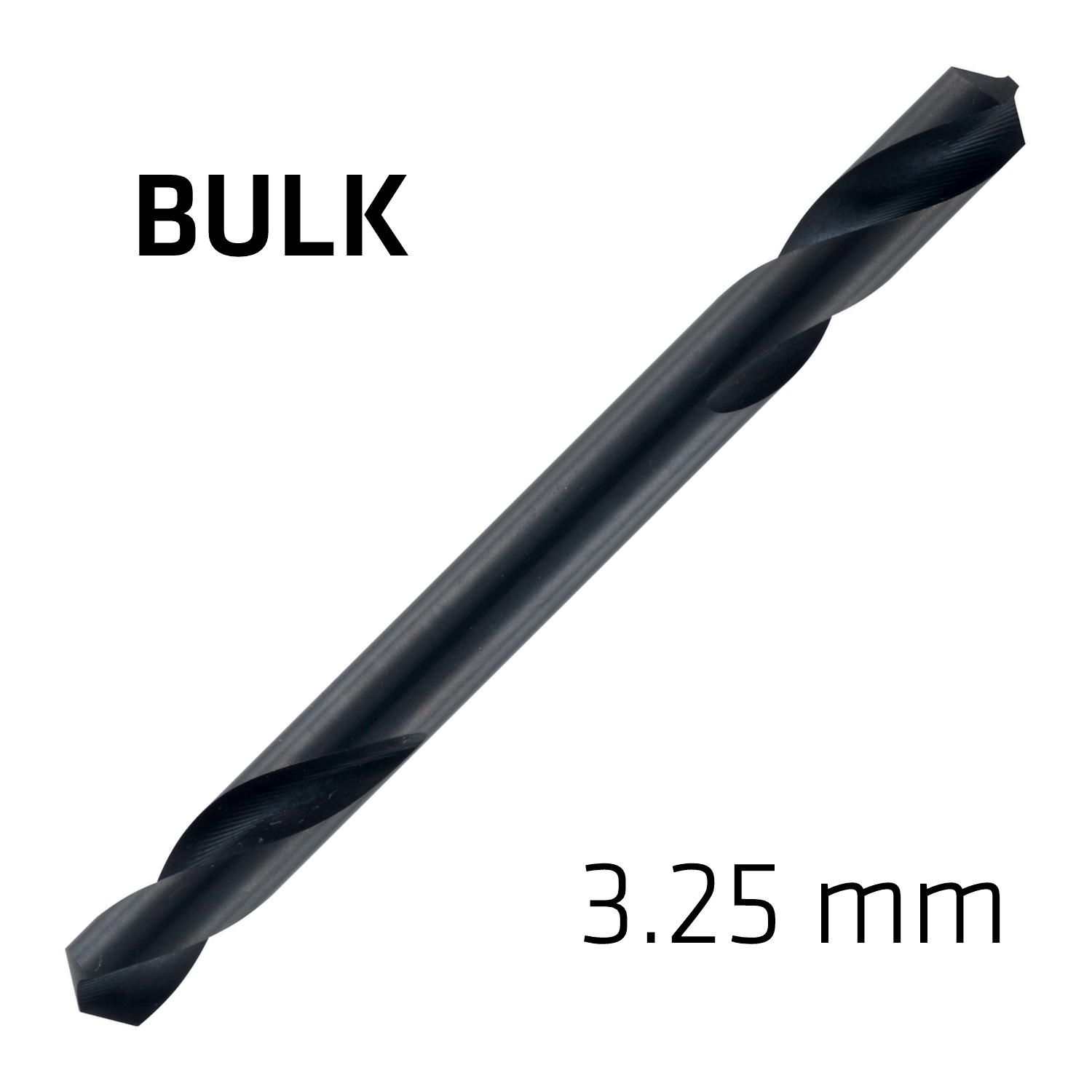 Hss Super Drill Bit Double Ended 3.25mm Bulk