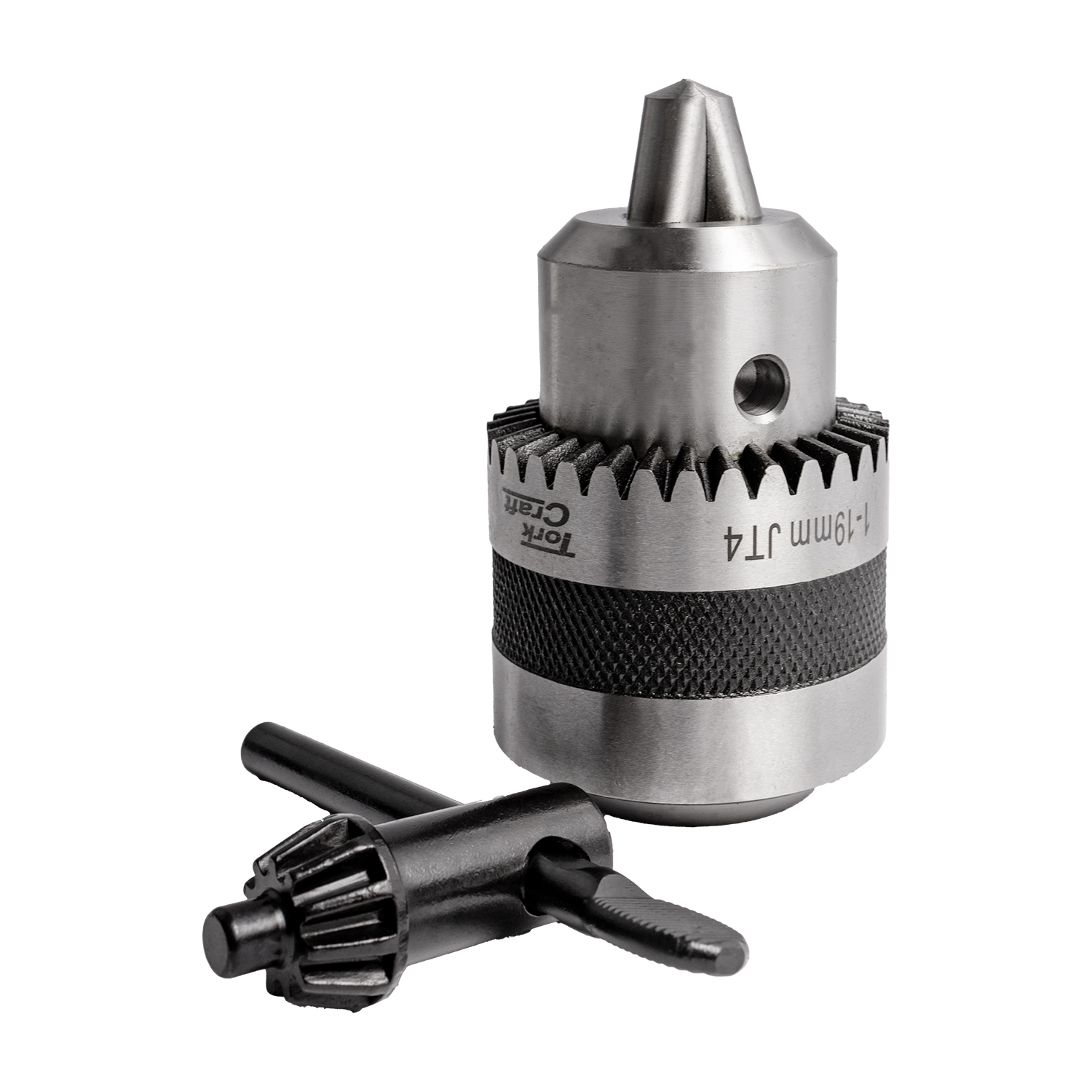 Chuck & Key 1.0 - 19.0 Jt4 Taper Mount.