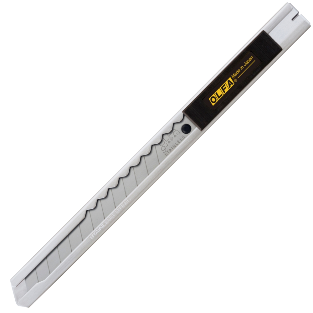 Olfa Model Svr-1 Stainless Steel Cutter Snap Off Knife 9mm