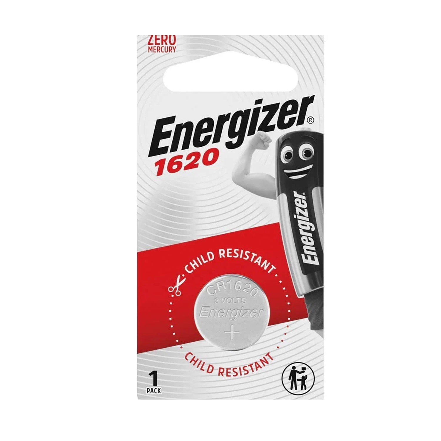 Cr1620 3v Bp1 Lithium Coin Battery (moq12) Energizer