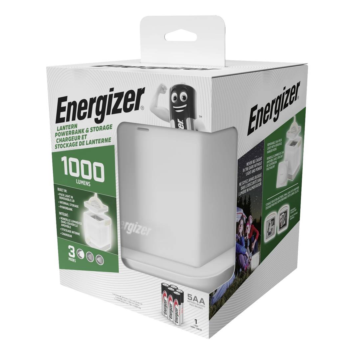 Power Bank Storage Lantern Energizer