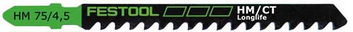 Jig Saw Blades Hm 75-4,5 1x