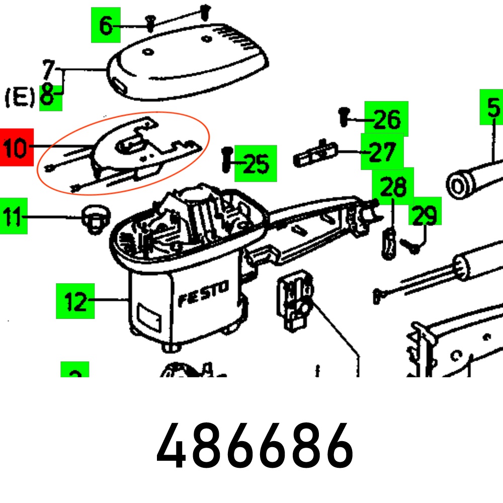 Electronic Card Et 2 E Et-baugruppe