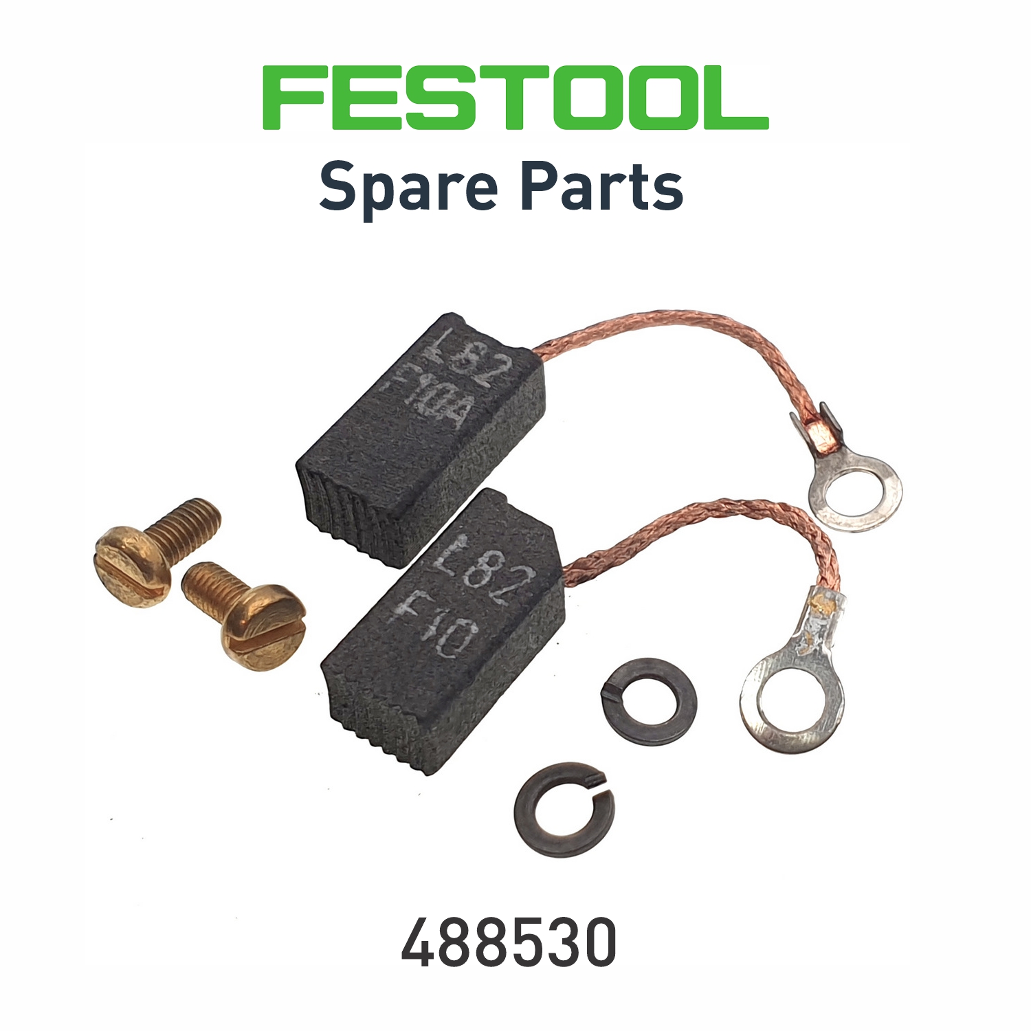 Festool Carbon Brush Set RAP 150.03 E Polisher Spare Part