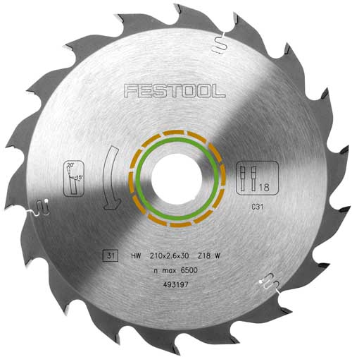 Saw Blade Hw 210x2,6x30 W18