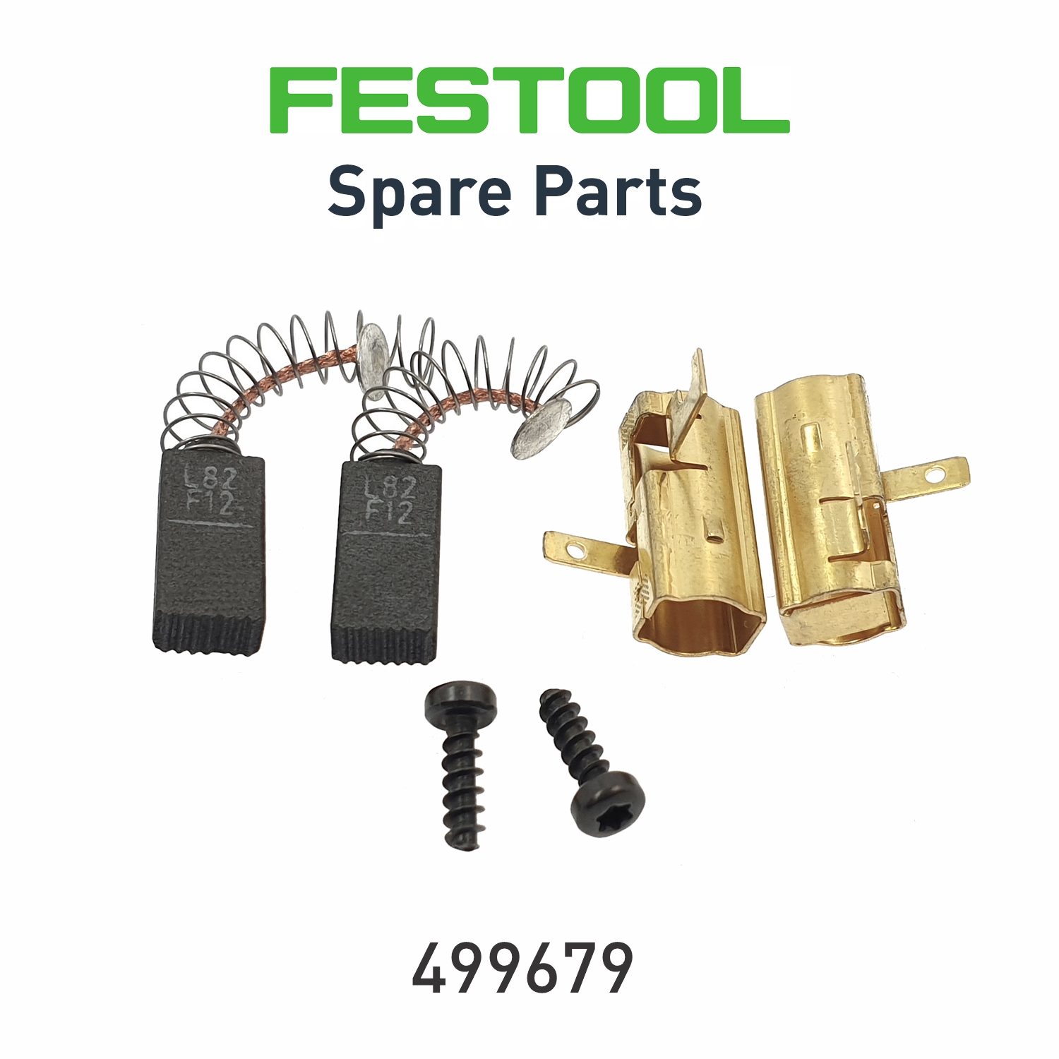 Festool Carbon Brush Set EHL 65 EQ One-Handed Planer Spare Part