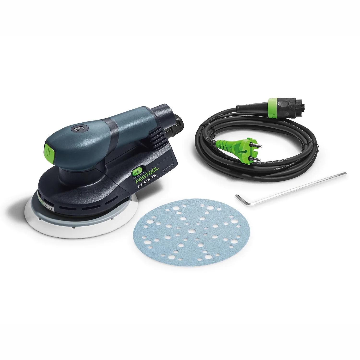 Festool ETS EC 150/3 EQ Eccentric Sander with 3 mm sanding stroke