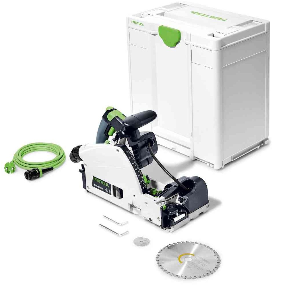 Festool TSV 60 KEBQ-Plus Plunge-Cut Saw With Scoring Function 1500W