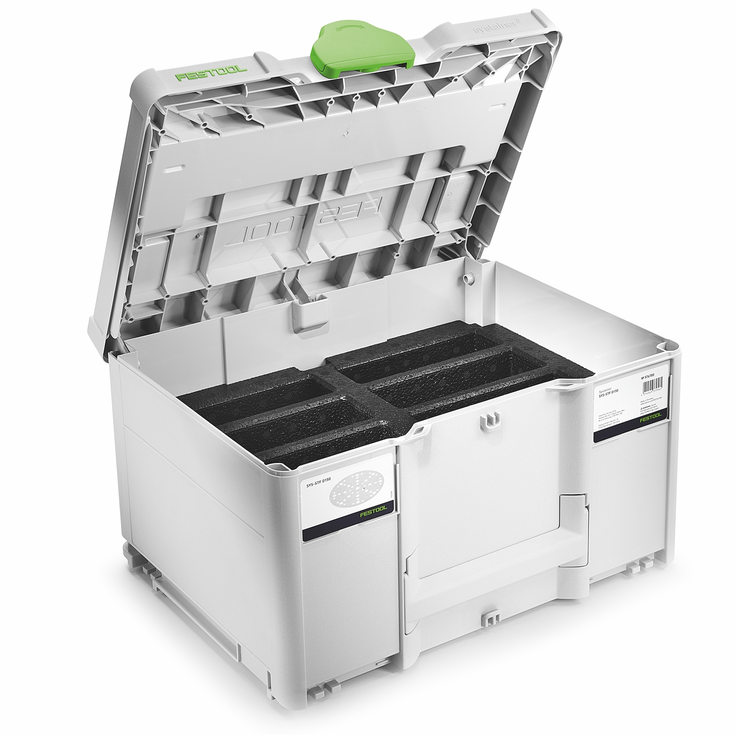 Festool Systainer³ SYS-STF D150 Abrasive Storage Case with Insert