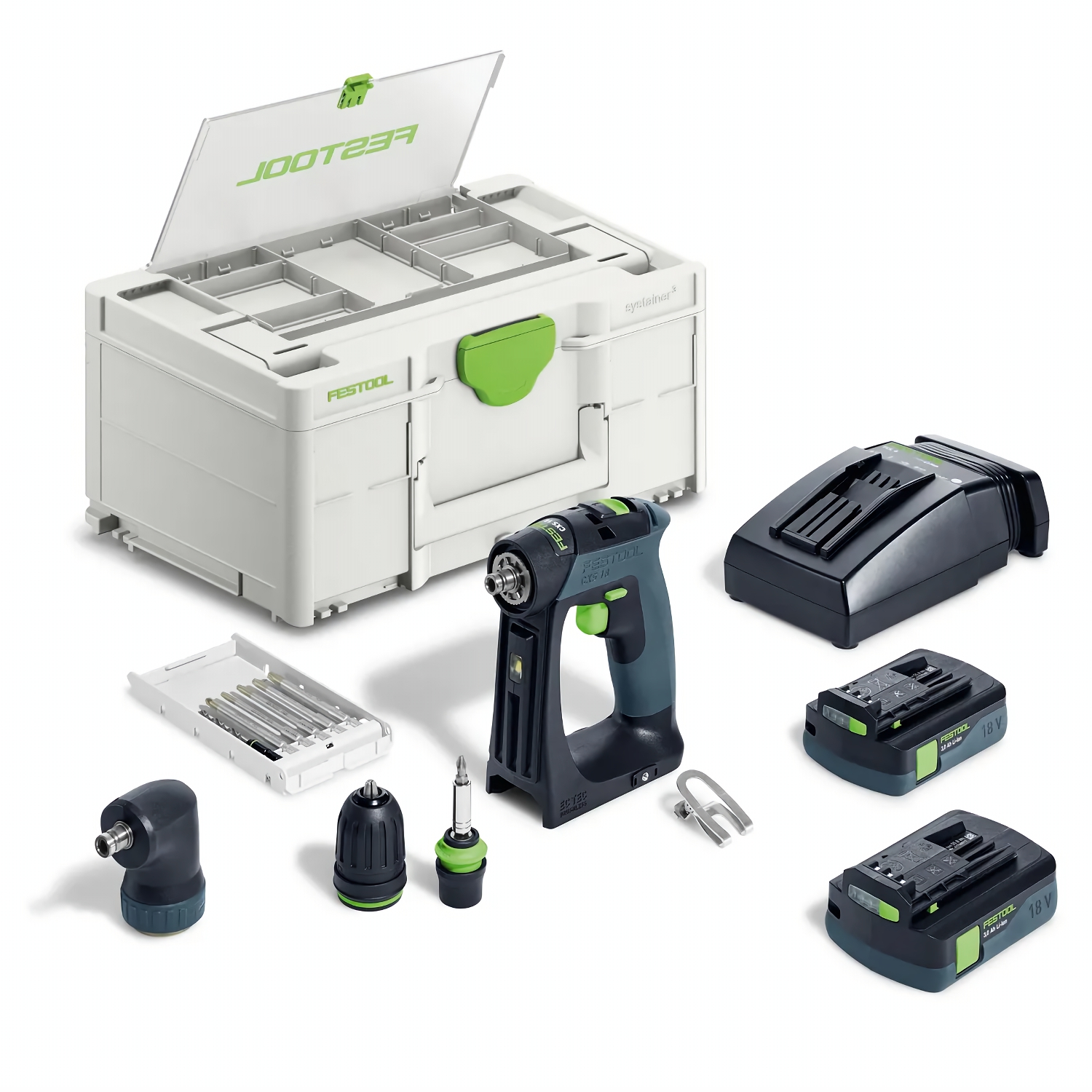 Festool CXS 18 C 3,0-Set Cordless Drill in Systainer