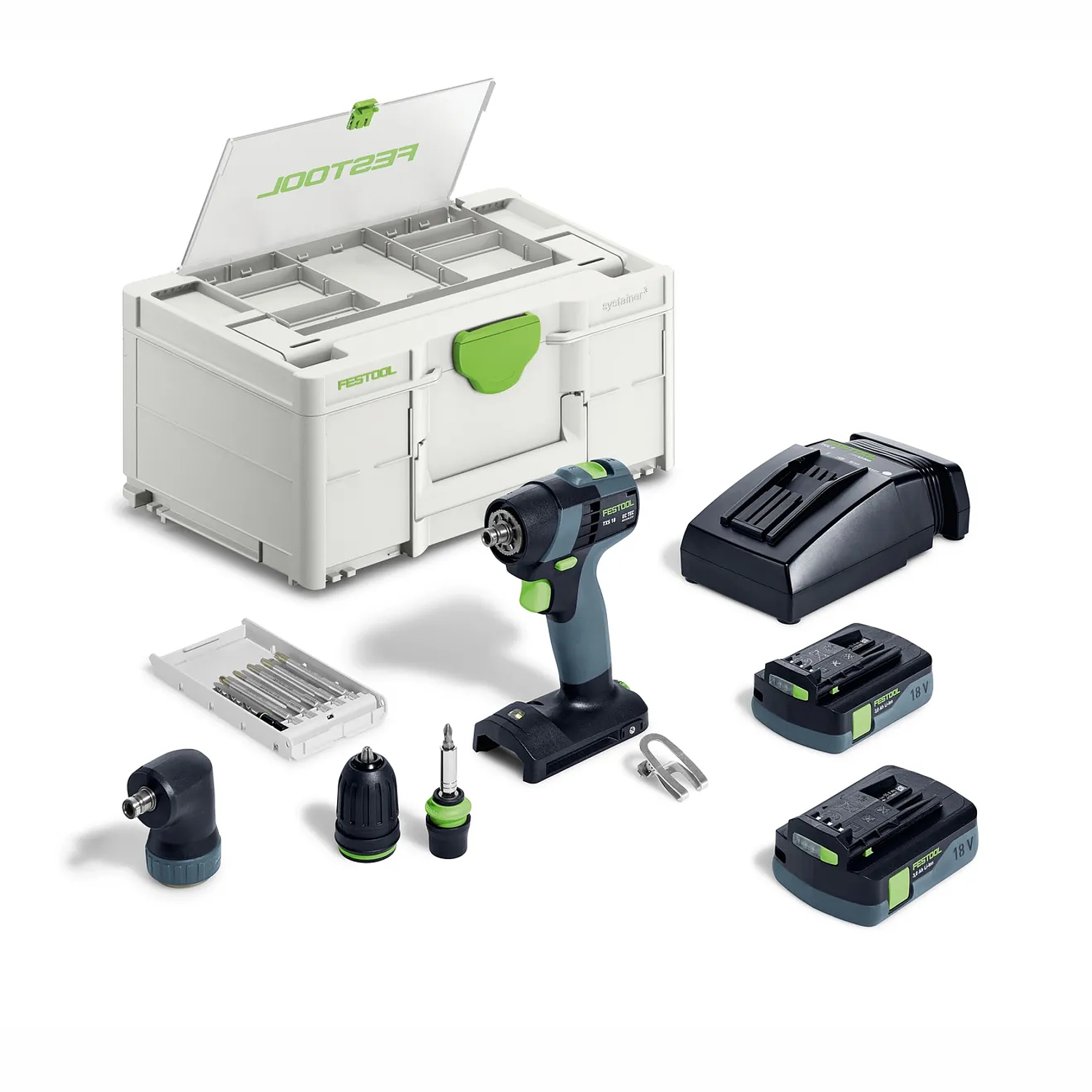 Festool TXS 18 C 3,0-Set Cordless Drill in Systainer