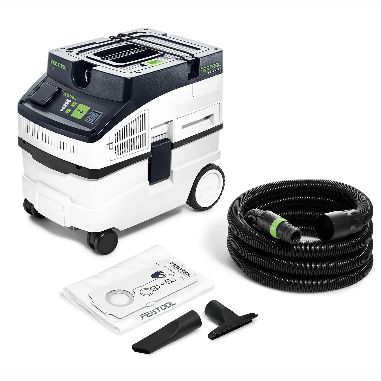 Festool CT 15 CLEANTEC Mobile Dust Extractor 15 Litre