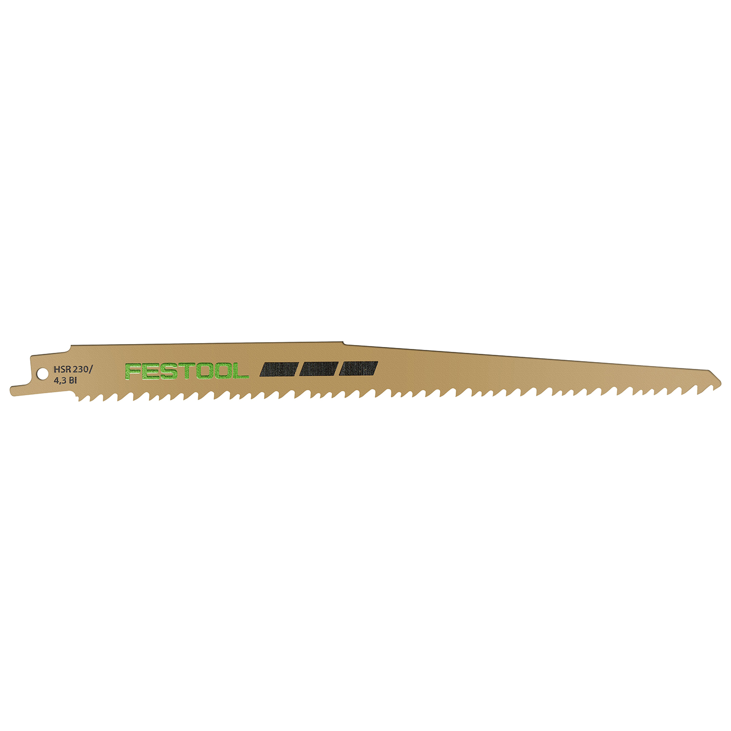 Festool HSR 230/4,3 BI/5 WOOD UNIVERSAL Sabre Saw Blade Set 230mm 5pc