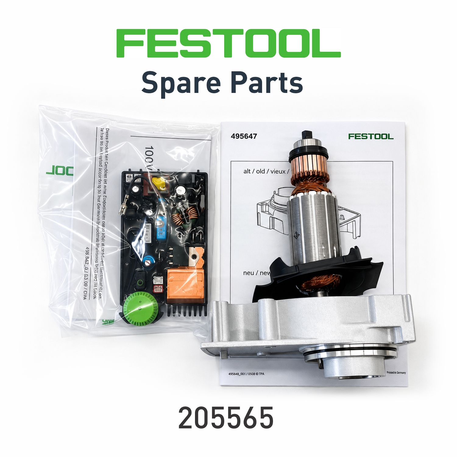 Festool KS 120 ET-BG 240V Motor Retrofit Kit