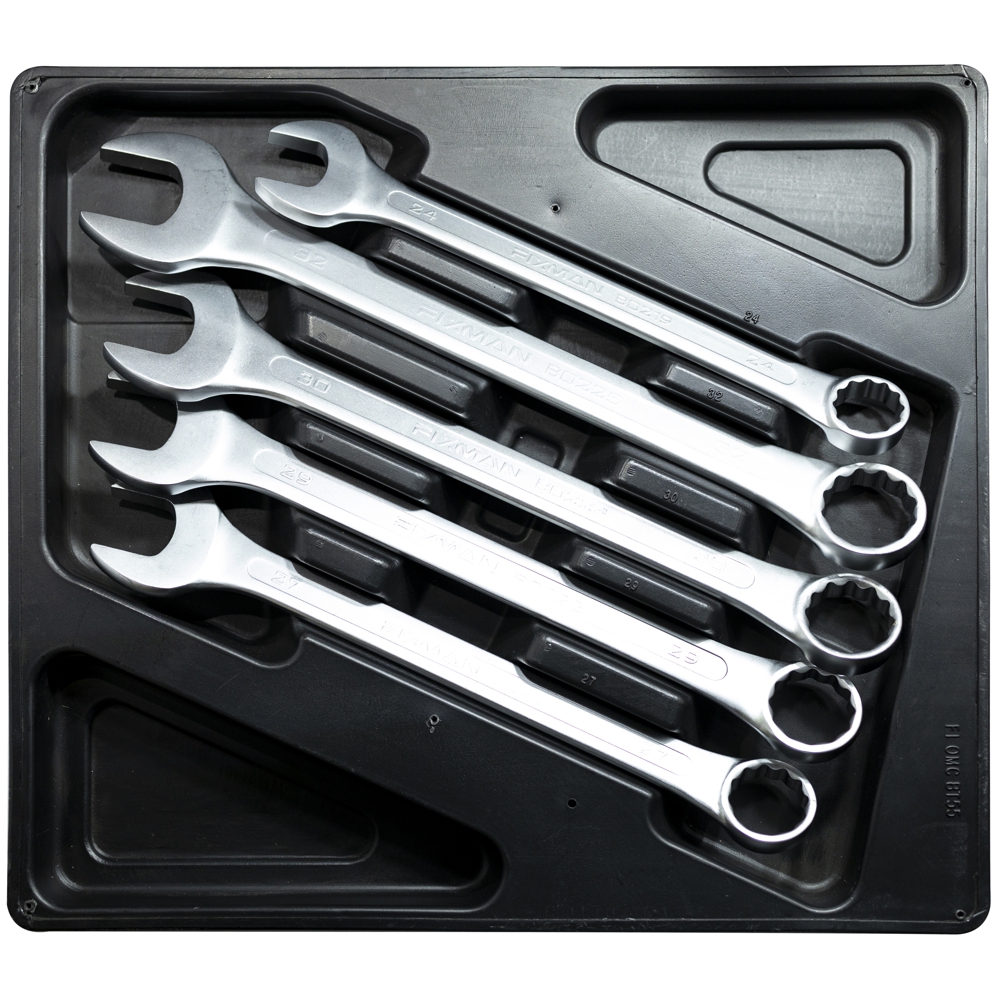 Fixman Tray 5 Piece Combination Spanners 24-32mm