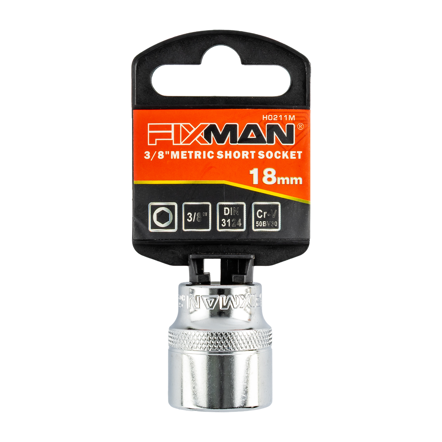 Fixman 3/8' Drive Hex Socket 18mm