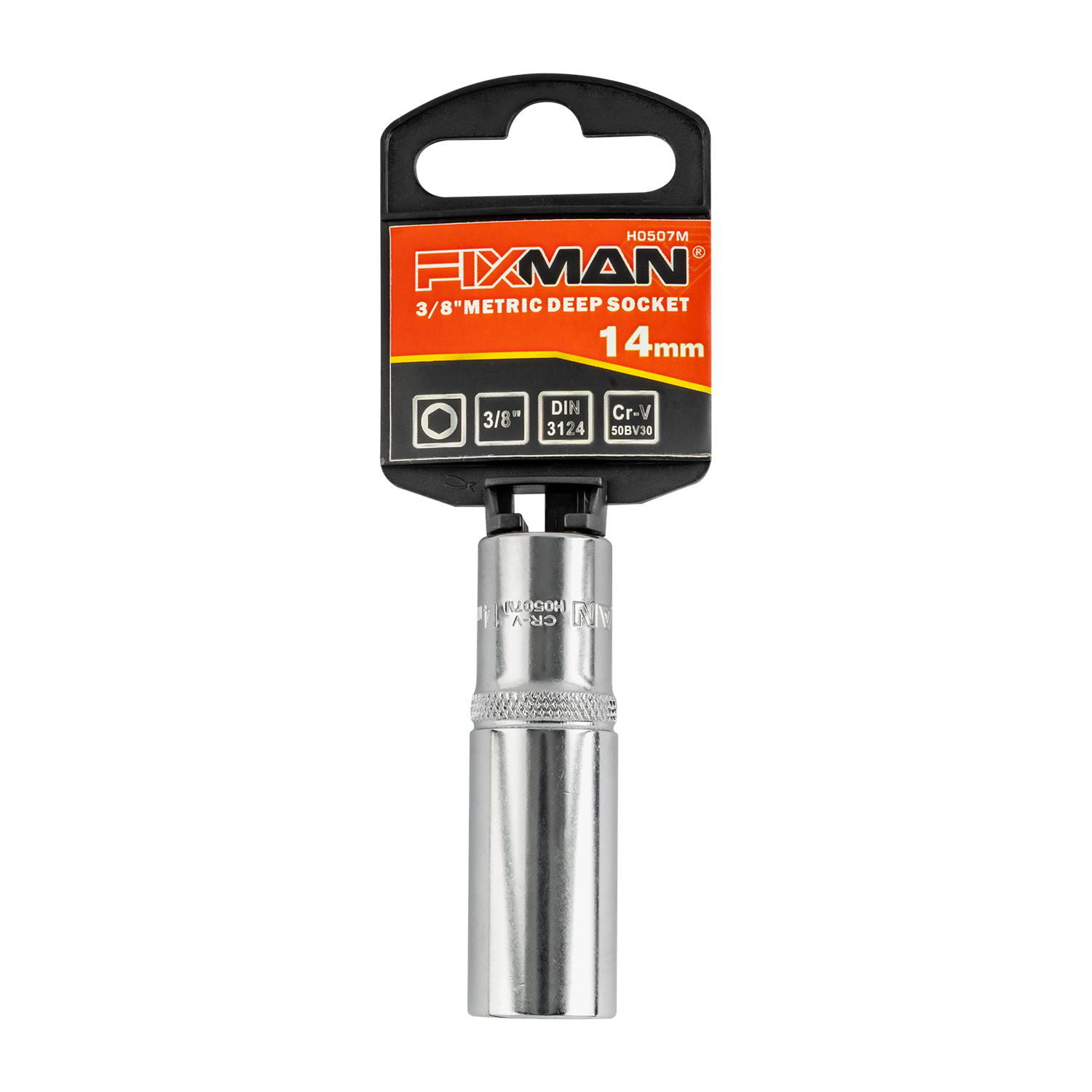 Fixman 14mm 3/8 Inch Drive Metric Deep Socket