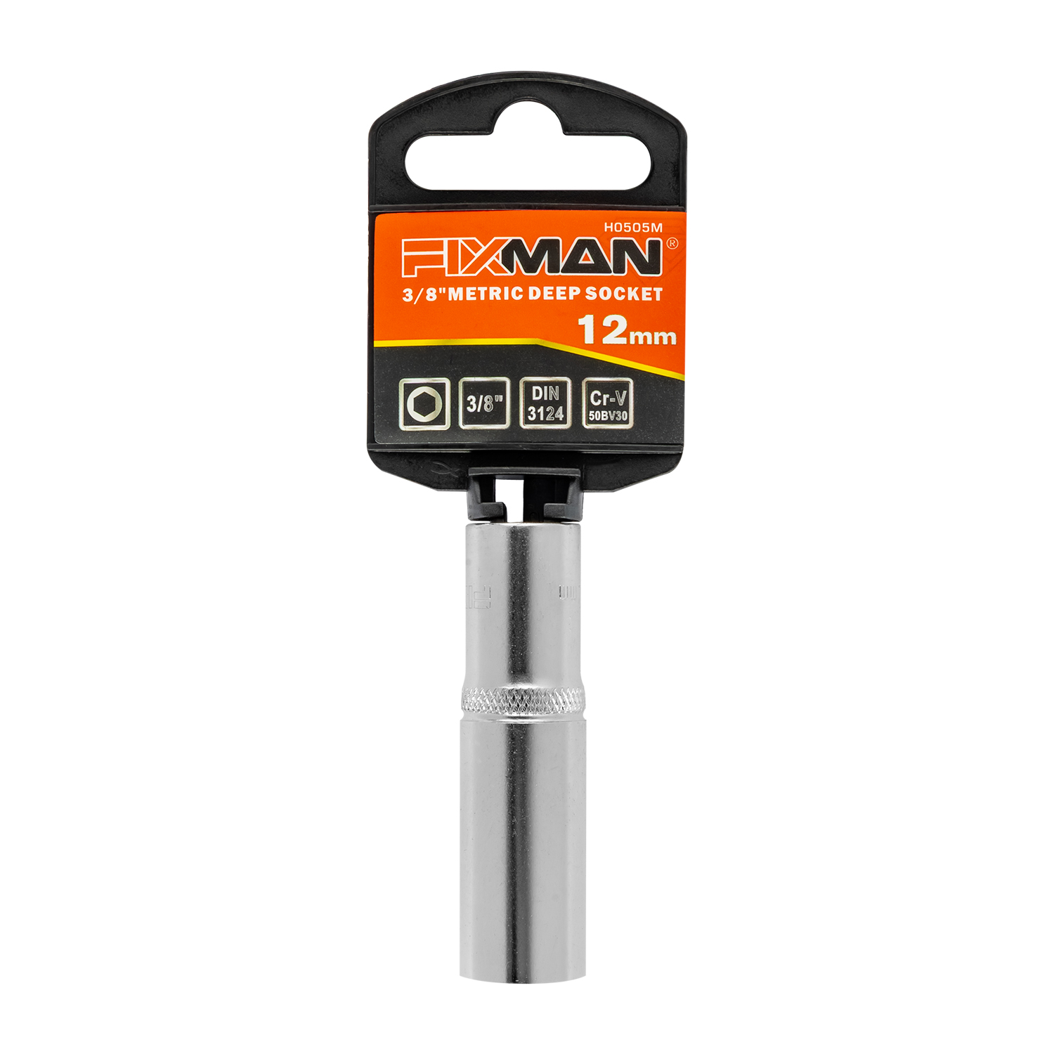 Fixman 3/8' Dr Deep Socket 12mm