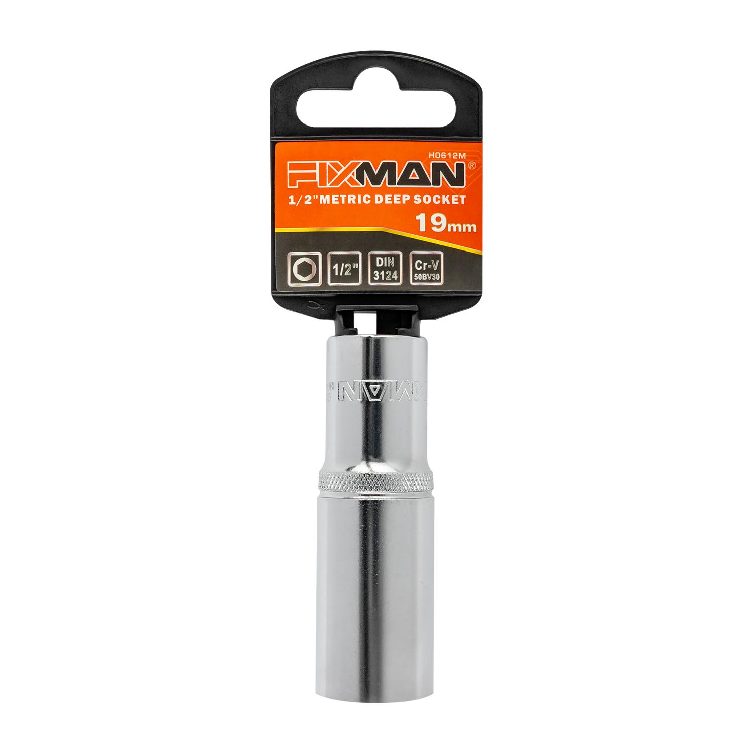 Fixman 1/2' Dr Deep Socket 19mm