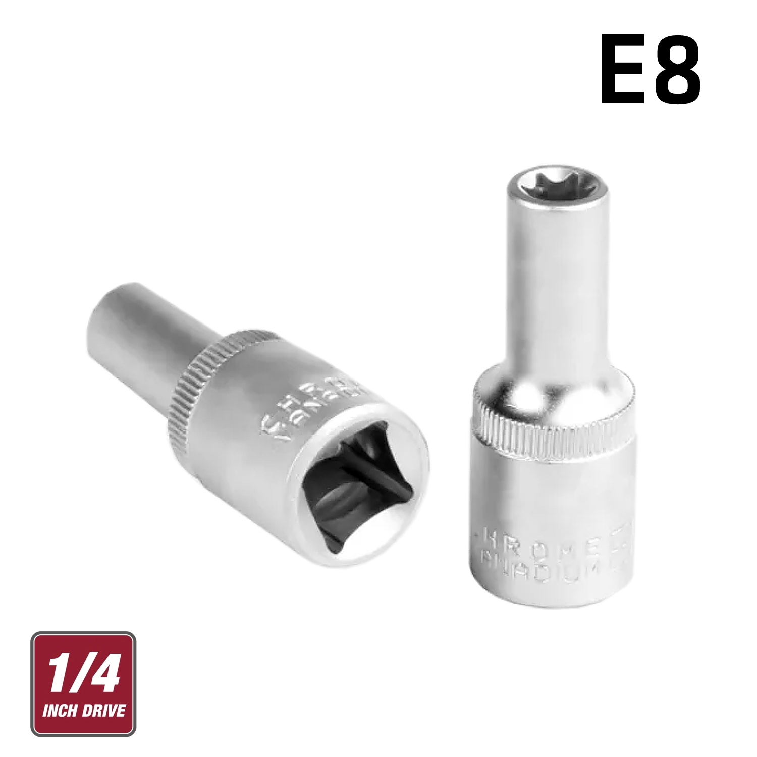 Fixman 1/4' Drive E-deep Socket E8