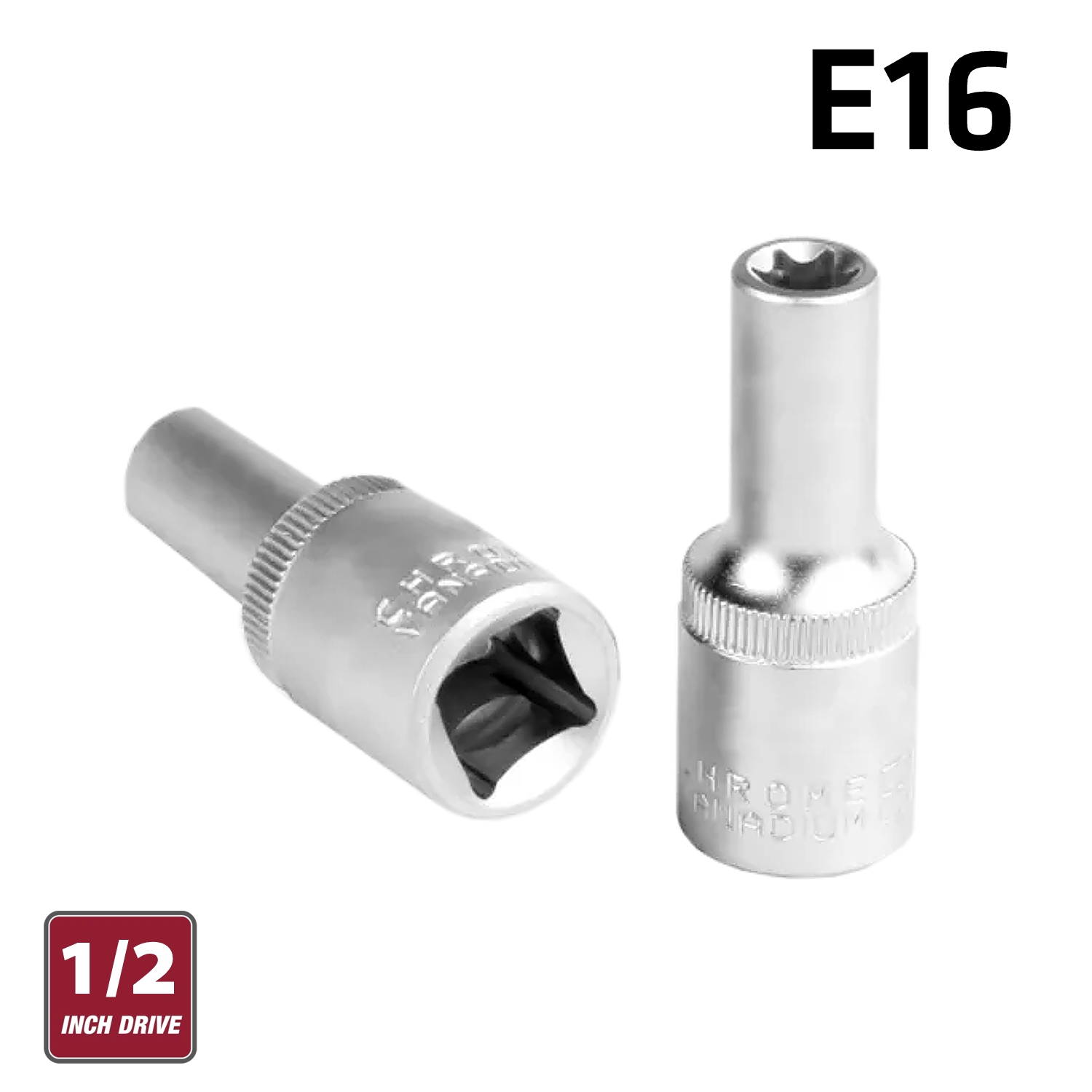 Fixman 1/2' Drive E-deep Socket E16