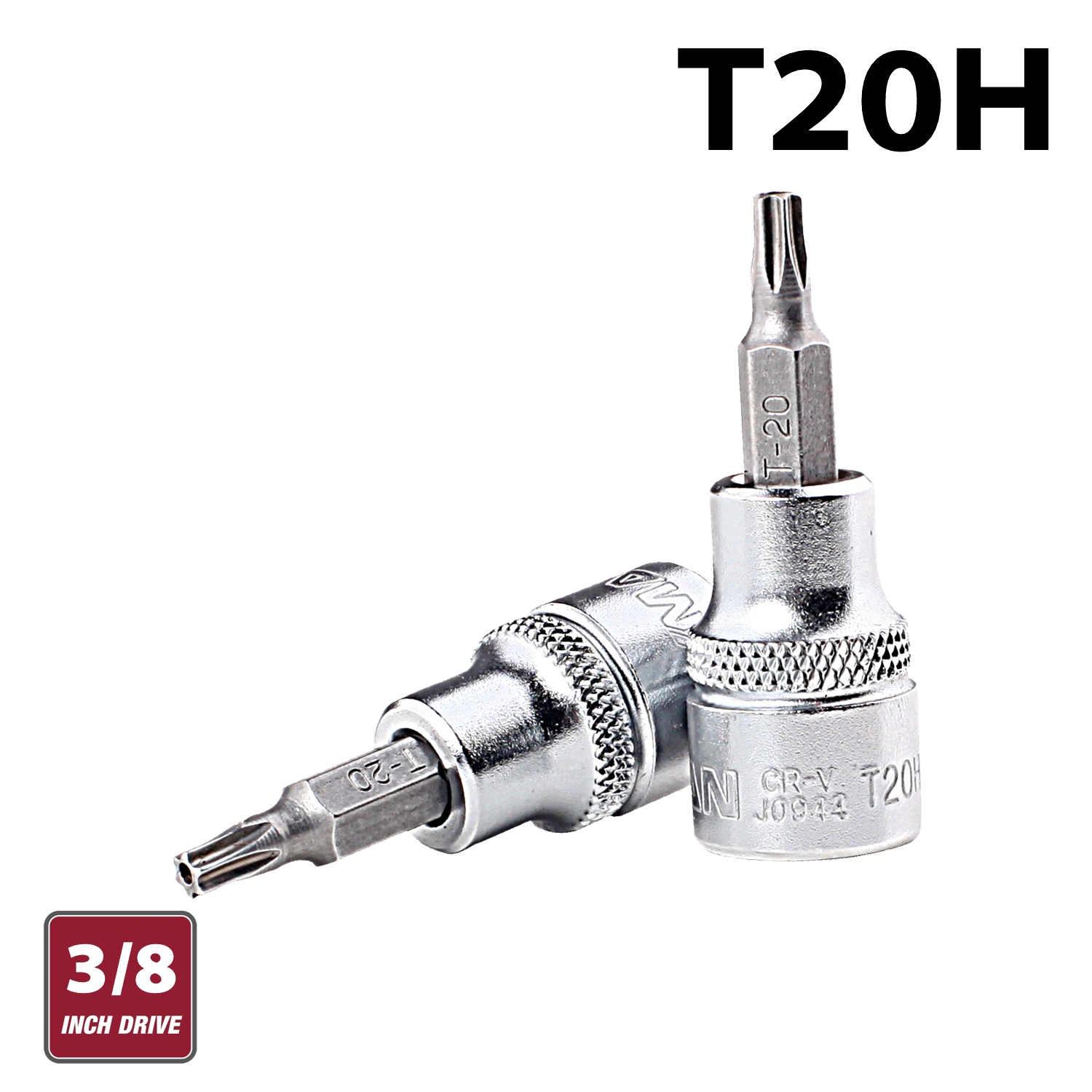 Fixman 3/8' Dr.bit Socket T20h Torx Security