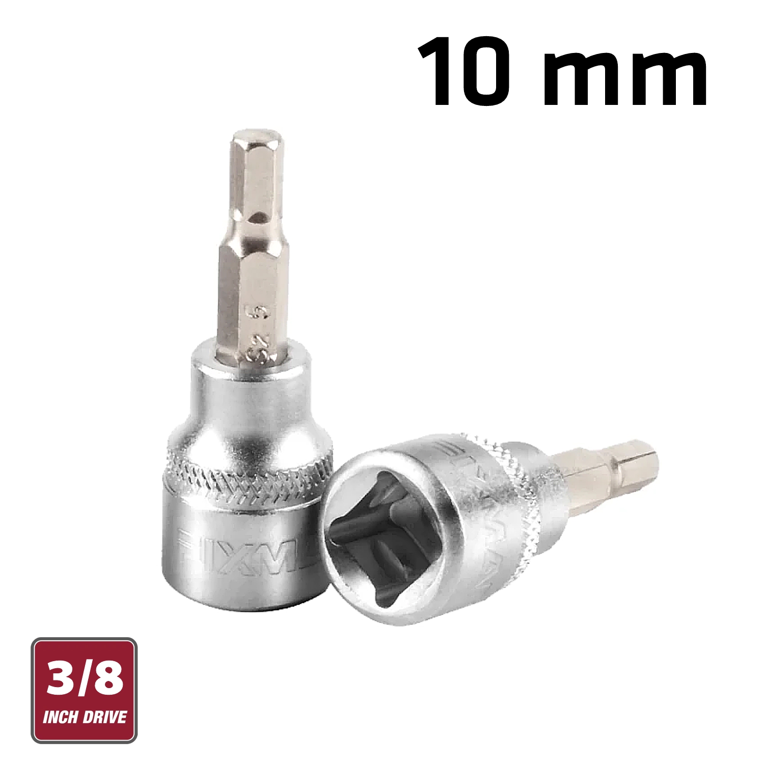 Fixman 3/8' Dr.bit Socket 10mm Hex Allen H10