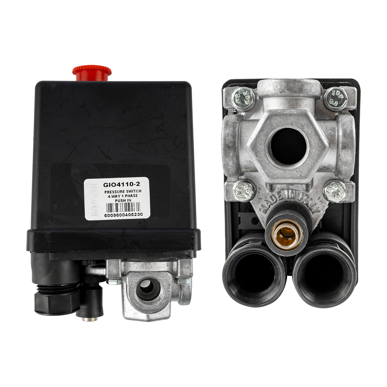 Pressure Switch 4 Way 1 Phase Push In Bx16prm04