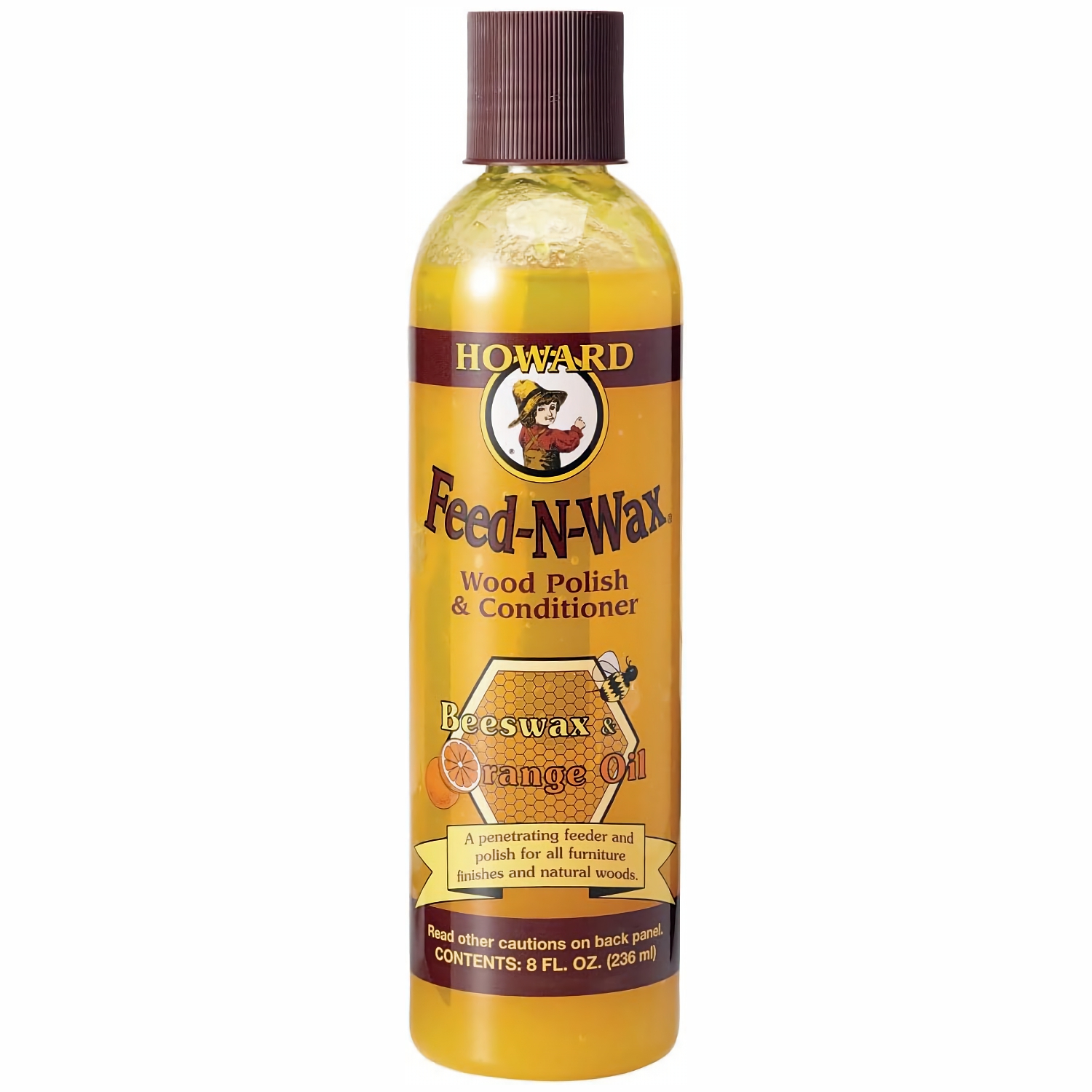 Howard Feed-n-wax Wood Polish & Conditioner 237 Ml