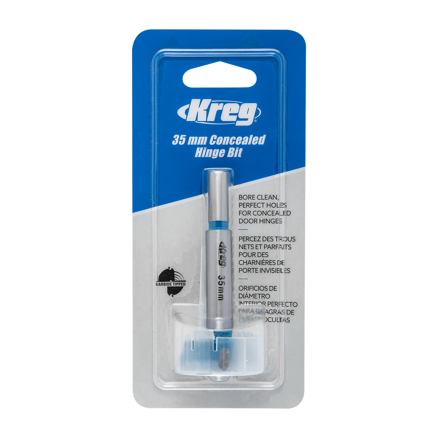 Kreg 35mm Concealed Hinge Bore Bit Tct Tungsten Carbide Tipped