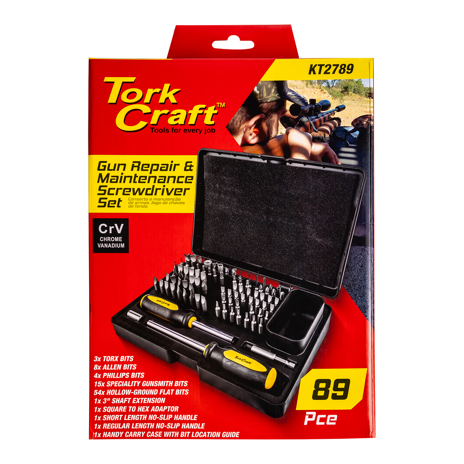 Gunsmithing Set 89pc Screwdriving Set Professional