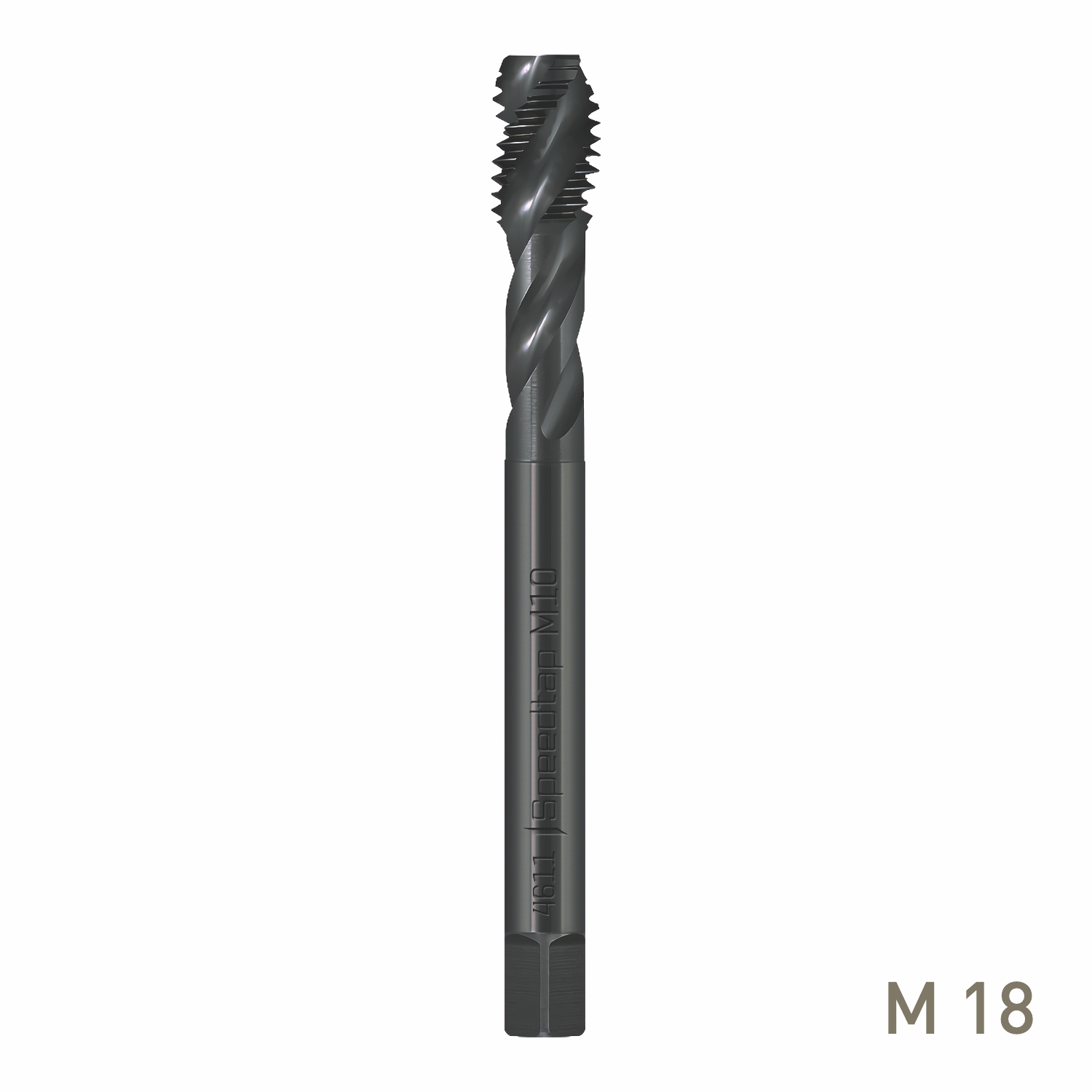 Maykestag HSSE-V3 Speedtap Universal Machine Tap M18 x 2.5 Spiral Flute DIN 376 VAPO