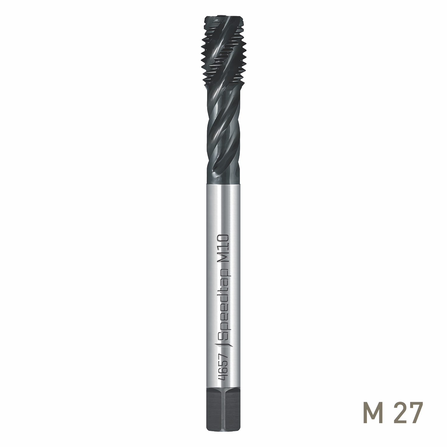 Maykestag HSSE-V3 Speedtap-Inox Machine Tap M27 x 3 Spiral Fluted DIN 376 6H VAPO