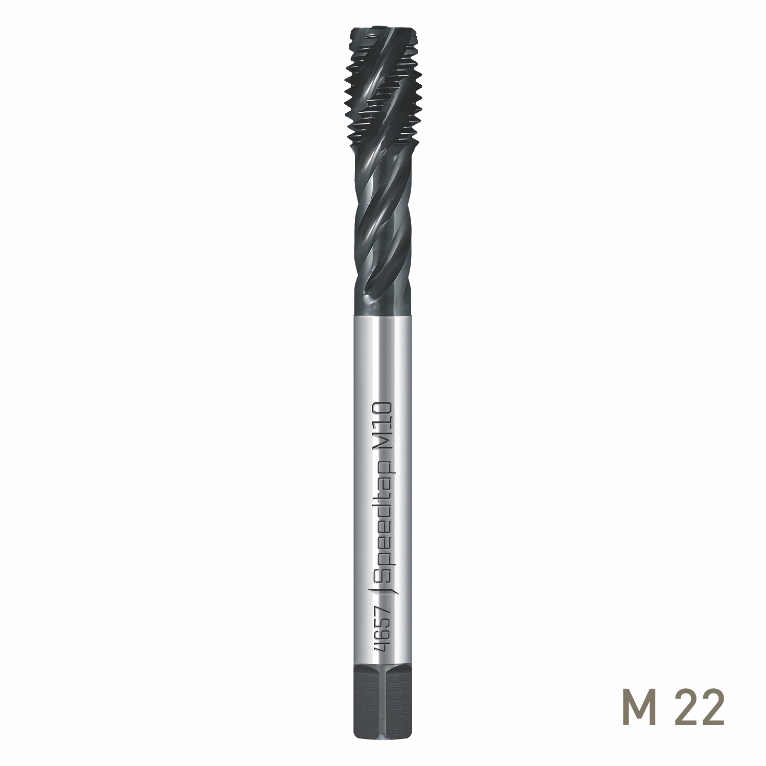 Maykestag HSSE-V3 Speedtap-Inox Machine Tap M22 x 2.5 Spiral Fluted DIN 376 6H VAPO